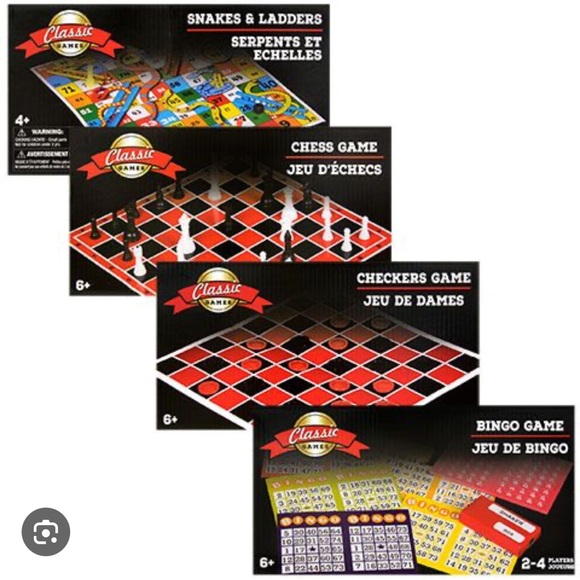 *FREE NEW 8 Classic Assorted Board Games (2 sets of 4)
2 of each game
New in box - Picture 5 of 5